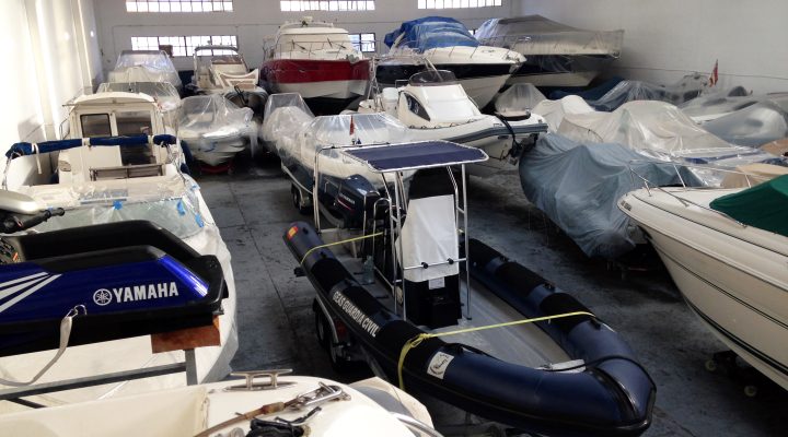 Winter Boat Storage at Heavy Seas