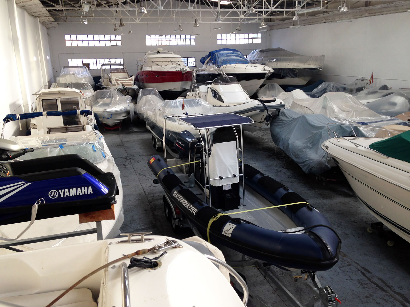 Winter Boat Storage at Heavy Seas