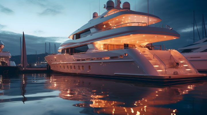 Superyacht in Mallorca